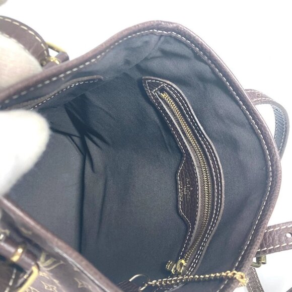 LOUIS VUITTON M95226 Monogram mini Bucket PM Shoulder Tote Bag with Pouch - Picture 15 of 16